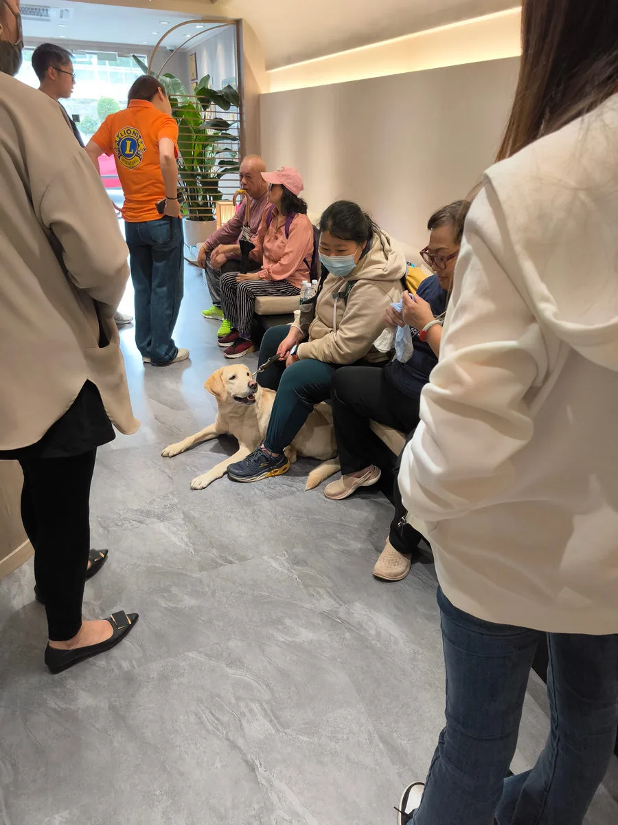 解痛館與香港清水灣獅子會公益活動現場
